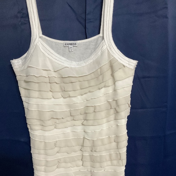 Erika Tops - Ruffled top  by Express size large